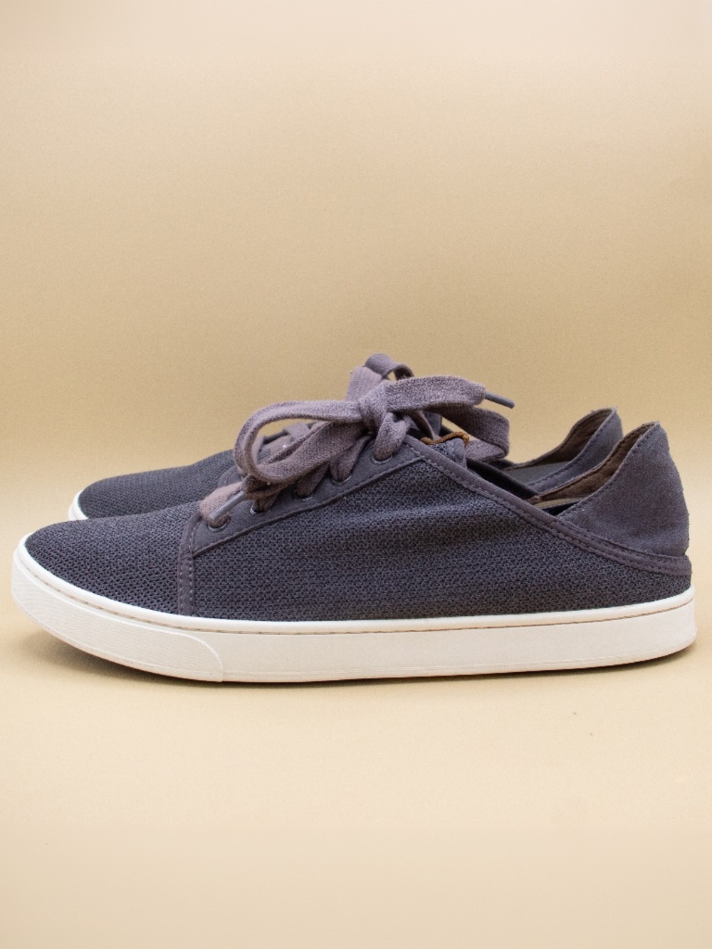 OluKai Pehuea Li Dk Gray Shoes 20379-PVPV Women's Size 11